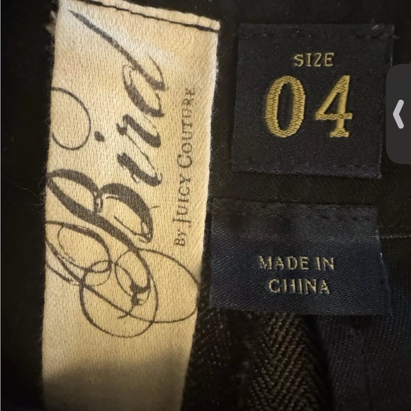 Bird by Juicy Couture 98% Wool Cuff Shorts “Newsies” Workwear & Adjustable Back - Picture 4 of 8